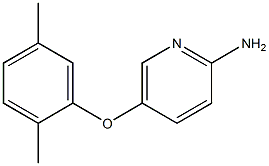 5-(2,5-dimethylphenoxy)pyridin-2-amine Struktur