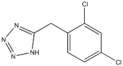 5-[(2,4-dichlorophenyl)methyl]-1H-1,2,3,4-tetrazole Struktur