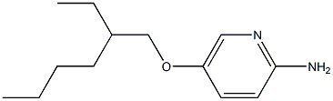 5-[(2-ethylhexyl)oxy]pyridin-2-amine Struktur