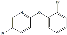 5-bromo-2-(2-bromophenoxy)pyridine Struktur