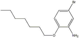 5-bromo-2-(heptyloxy)aniline Struktur