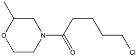 5-chloro-1-(2-methylmorpholin-4-yl)pentan-1-one Struktur