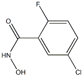 5-chloro-2-fluoro-N-hydroxybenzamide Struktur