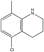 5-chloro-8-methyl-1,2,3,4-tetrahydroquinoline Struktur