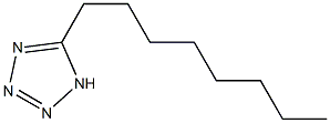 5-octyl-1H-1,2,3,4-tetrazole Struktur