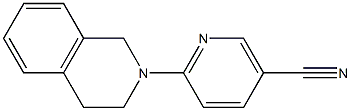 6-(3,4-dihydroisoquinolin-2(1H)-yl)nicotinonitrile Struktur