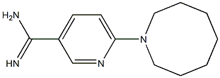 6-(azocan-1-yl)pyridine-3-carboximidamide Struktur