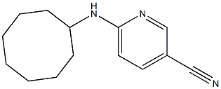 6-(cyclooctylamino)pyridine-3-carbonitrile Struktur