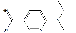 6-(diethylamino)pyridine-3-carboximidamide Struktur