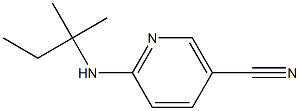 6-[(1,1-dimethylpropyl)amino]nicotinonitrile Struktur