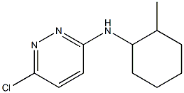 6-chloro-N-(2-methylcyclohexyl)pyridazin-3-amine Struktur