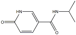 6-oxo-N-(propan-2-yl)-1,6-dihydropyridine-3-carboxamide Struktur