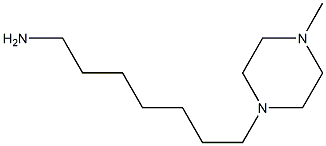 7-(4-methylpiperazin-1-yl)heptan-1-amine Struktur