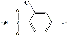 amino-N-(4-hydroxyphenyl)sulfonamide Struktur