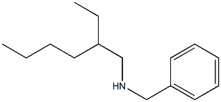 benzyl(2-ethylhexyl)amine Struktur