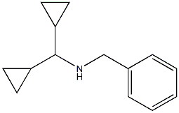 benzyl(dicyclopropylmethyl)amine Struktur