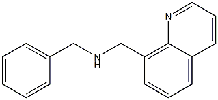 benzyl(quinolin-8-ylmethyl)amine Struktur