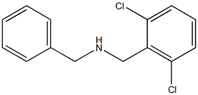 benzyl[(2,6-dichlorophenyl)methyl]amine Struktur