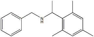 benzyl[1-(2,4,6-trimethylphenyl)ethyl]amine Struktur