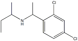 butan-2-yl[1-(2,4-dichlorophenyl)ethyl]amine Struktur