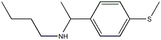 butyl({1-[4-(methylsulfanyl)phenyl]ethyl})amine Struktur