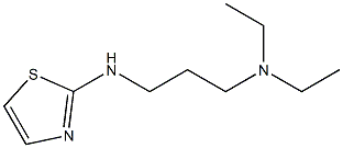 diethyl[3-(1,3-thiazol-2-ylamino)propyl]amine Struktur