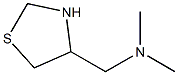 dimethyl(1,3-thiazolidin-4-ylmethyl)amine Struktur