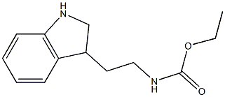 ethyl 2-(2,3-dihydro-1H-indol-3-yl)ethylcarbamate Struktur