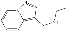 ethyl({[1,2,4]triazolo[3,4-a]pyridin-3-ylmethyl})amine Struktur