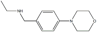 ethyl({[4-(morpholin-4-yl)phenyl]methyl})amine Struktur