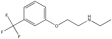 ethyl({2-[3-(trifluoromethyl)phenoxy]ethyl})amine Struktur