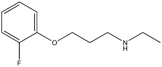 ethyl[3-(2-fluorophenoxy)propyl]amine Struktur