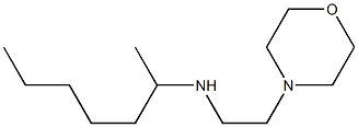 heptan-2-yl[2-(morpholin-4-yl)ethyl]amine Struktur