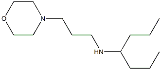 heptan-4-yl[3-(morpholin-4-yl)propyl]amine Struktur