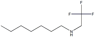 heptyl(2,2,2-trifluoroethyl)amine Struktur