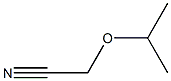 isopropoxyacetonitrile Struktur