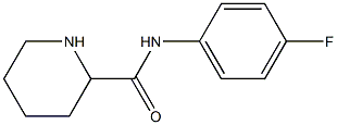 N-(4-fluorophenyl)piperidine-2-carboxamide Struktur