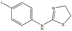 N-(4-iodophenyl)-4,5-dihydro-1,3-thiazol-2-amine Struktur