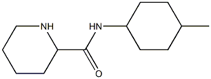 N-(4-methylcyclohexyl)piperidine-2-carboxamide Struktur