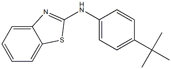 N-(4-tert-butylphenyl)-1,3-benzothiazol-2-amine Struktur