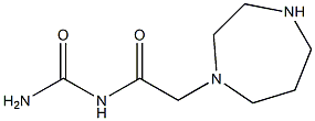 N-(aminocarbonyl)-2-(1,4-diazepan-1-yl)acetamide Struktur