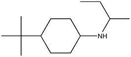 N-(butan-2-yl)-4-tert-butylcyclohexan-1-amine Struktur