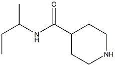 N-(butan-2-yl)piperidine-4-carboxamide Struktur