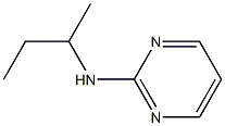 N-(butan-2-yl)pyrimidin-2-amine Struktur