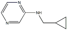 N-(cyclopropylmethyl)pyrazin-2-amine Struktur