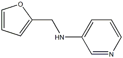 N-(furan-2-ylmethyl)pyridin-3-amine Struktur