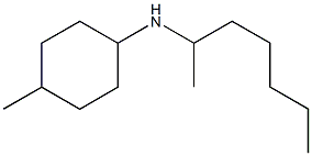 N-(heptan-2-yl)-4-methylcyclohexan-1-amine Struktur