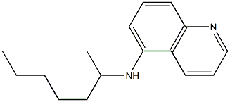 N-(heptan-2-yl)quinolin-5-amine Struktur