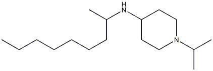 N-(nonan-2-yl)-1-(propan-2-yl)piperidin-4-amine Struktur