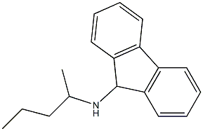 N-(pentan-2-yl)-9H-fluoren-9-amine Struktur